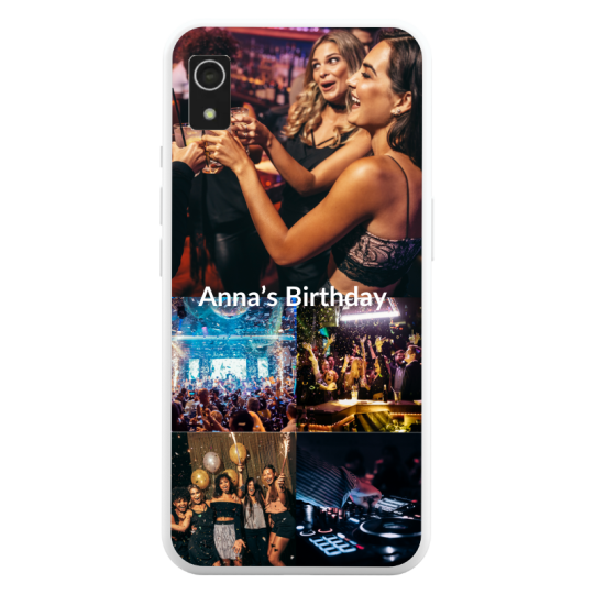 Coque Texte et 5 Photos Sony