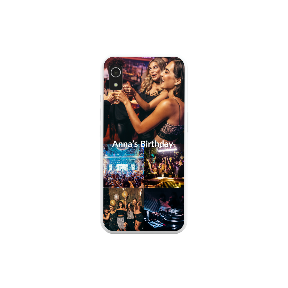 Coque Texte et 5 Photos Sony